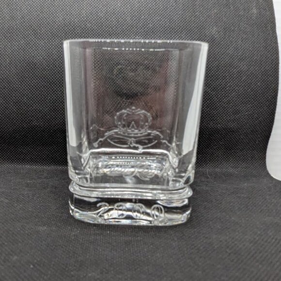 Crown Royal Whiskey Glass Embossed 2000 Old Fashioned - Picture 1 of 3